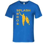 Curry Thompson Splash Bros Golden State Basketball Fan T Shirt