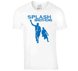 Curry Thompson Splash Brothers Golden State Basketball Fan Distressed V4 T Shirt