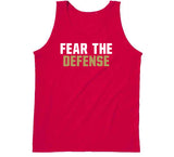 Fear The Defense San Francisco Football Fan V4 T Shirt