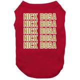Nick Bosa X5 San Francisco Football Fan T Shirt