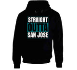 Straight Outta San Jose Hockey Fan T Shirt