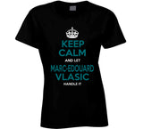 Marc Edouard Vlasic Keep Calm San Jose Hockey Fan T Shirt