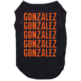 Luis Gonzalez X5 San Francisco Baseball Fan V2 T Shirt