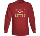 George Kittle Celebration San Francisco Football Fan T Shirt