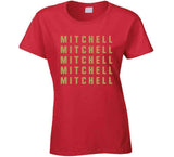 Elijah Mitchell X5 San Francisco Football Fan T Shirt