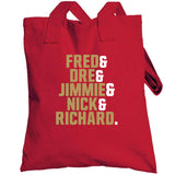 Defense Fred Dre Jimmie Nick Richard San Francisco Football Fan T Shirt