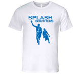 Curry Thompson Splash Brothers Golden State Basketball Fan Distressed V4 T Shirt