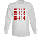 Elijah Mitchell X5 San Francisco Football Fan V2 T Shirt
