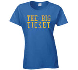 James Wiseman The Big Ticket Golden State Basketball Fan Distressed T Shirt