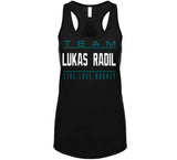 Lukas Radil Team Live Love Hockey San Jose Hockey Fan T Shirt