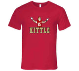 George Kittle Celebration San Francisco Football Fan T Shirt