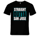 Straight Outta San Jose Hockey Fan T Shirt