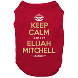Elijah Mitchell Keep Calm San Francisco Football Fan T Shirt