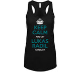 Lukas Radil Keep Calm San Jose Hockey Fan T Shirt