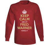 Fred Warner Keep Calm San Francisco Football Fan T Shirt