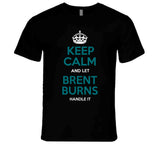 Brent Burns Keep Calm San Jose Hockey Fan T Shirt