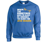 Mitch Richmond Boogeyman Golden State Basketball Fan T Shirt