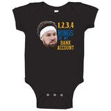 Klay Thompson 4 Rings In My Bank Golden State Basketball Fan V3 T Shirt