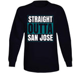 Straight Outta San Jose Hockey Fan T Shirt