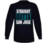 Straight Outta San Jose Hockey Fan T Shirt