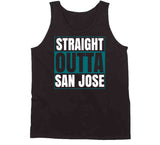 Straight Outta San Jose Hockey Fan T Shirt