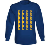 Steve Kerr X5 Golden State Basketball Fan T Shirt