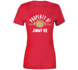 Jimmy Garoppolo Jimmy Gq Property Of San Francisco Football Fan T Shirt