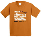 Luis Gonzalez Boogeyman San Francisco Baseball Fan T Shirt