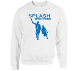 Curry Thompson Splash Brothers Golden State Basketball Fan Distressed V4 T Shirt