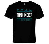 Timo Meier Team Live Love Hockey San Jose Hockey Fan T Shirt