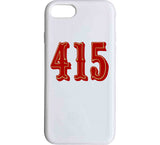 Area Code 415 San Francisco Football Fan V3 T Shirt