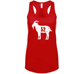 Patrick Willis Goat 52 San Francisco Football Fan Distressed T Shirt