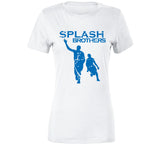 Curry Thompson Splash Brothers Golden State Basketball Fan Distressed V4 T Shirt