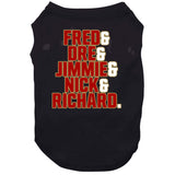Defense Fred Dre Jimmie Nick Richard San Francisco Football Fan V2 T Shirt