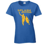 Curry Thompson Splash Brothers Golden State Basketball Fan Distressed T Shirt