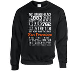 The Legend Of San Francisco Banner San Francisco Sf Baseball Fan T Shirt