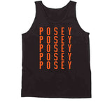 Buster Posey X5 San Francisco Baseball Fan T Shirt