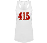 Area Code 415 San Francisco Football Fan V3 T Shirt