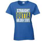 Straight Outta Golden State Basketball Fan T Shirt