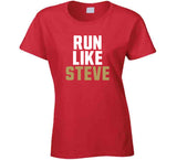 Steve Young Run Like Steve San Francisco Football Fan T Shirt