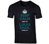 Lukas Radil Keep Calm San Jose Hockey Fan T Shirt