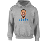 Stephen Curry Caricature Golden State Basketball Fan V2 T Shirt