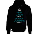 Logan Couture Keep Calm San Jose Hockey Fan T Shirt
