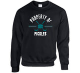 Marc Edouard Vlasic Pickles Property Of San Jose Hockey Fan T Shirt