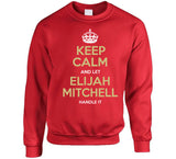 Elijah Mitchell Keep Calm San Francisco Football Fan T Shirt