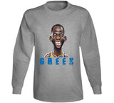 Draymond Green Caricature Golden State Basketball Fan V2 T Shirt