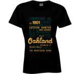 The Legend Of Oakland Banner Oakland Baseball Fan V3 T Shirt