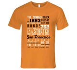 The Legend Of San Francisco Banner San Francisco Sf Baseball Fan V3 T Shirt