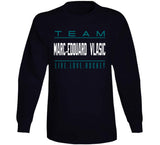 Marc Edward Vlasic Team Live Love Hockey San Jose Hockey Fan T Shirt