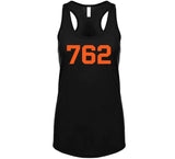 Barry Bonds 762 Home Run Record San Francisco Baseball Fan T Shirt